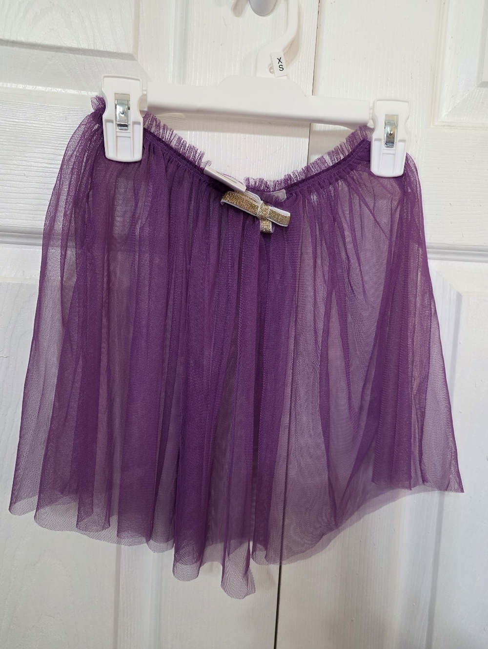 Purple Tulle Skirt with Gold Bow DISNEY FROZEN 2